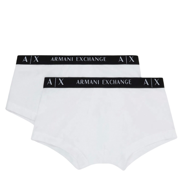 2 BOXER ARMANI EXCHANGE 9560018P000 BLANCO