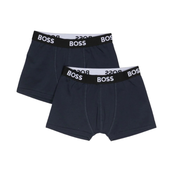 2 BOXER BOSS INFANTIL J20328 AZUL MARINO