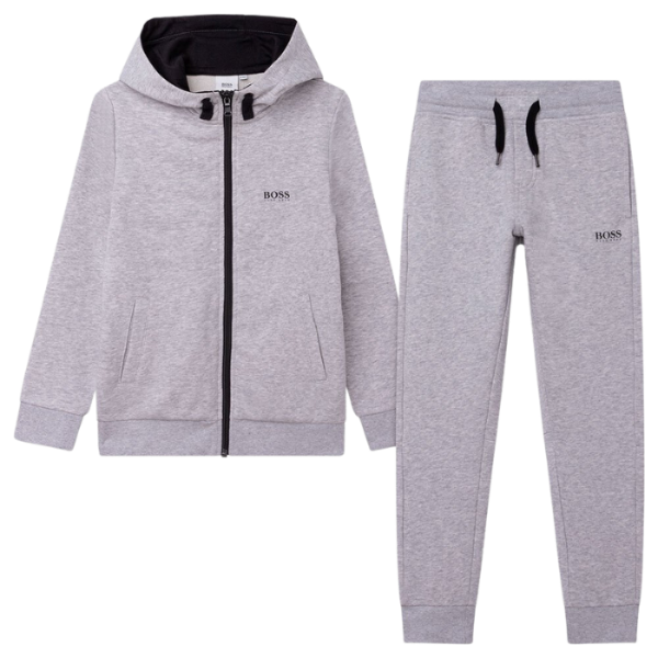 CONJUNTO BOSS INFANTIL J28099 GRIS