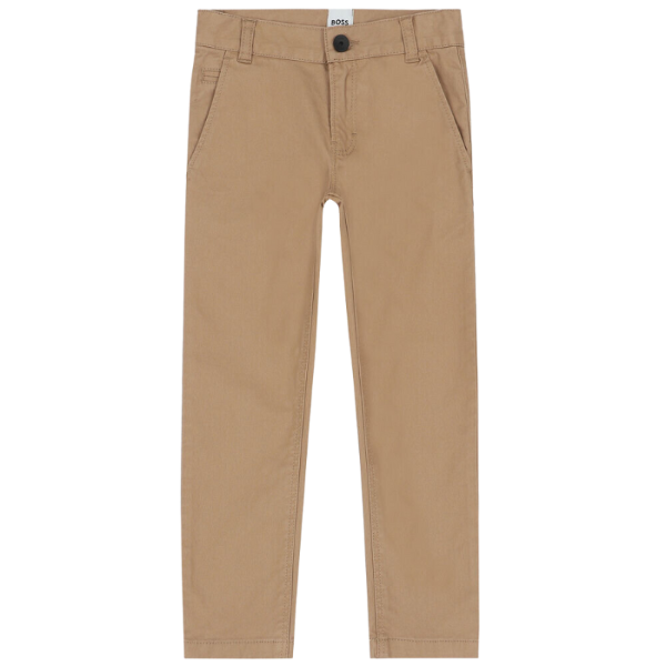 PANTALON BOSS INFANTIL J24792 BEIGE