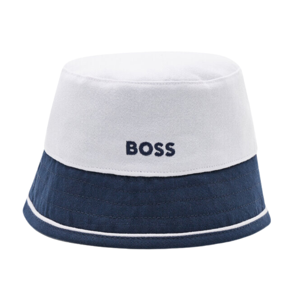 SOMBRERO BOSS INFANTIL J91126 BLANCO/AZUL MARINO