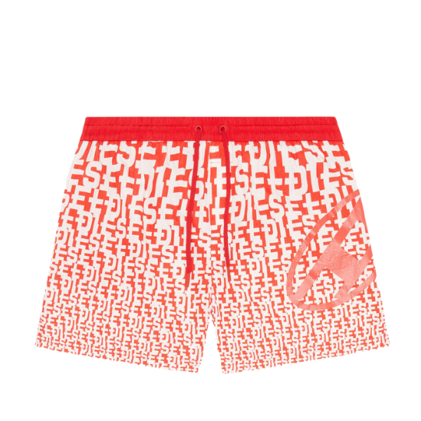 SHORT NICO DIESEL A096820SGAV ROJO/BLANCO