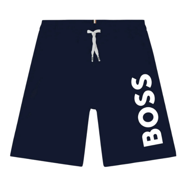 SHORTS BOSS INFANTIL J24846 AZUL MARINO