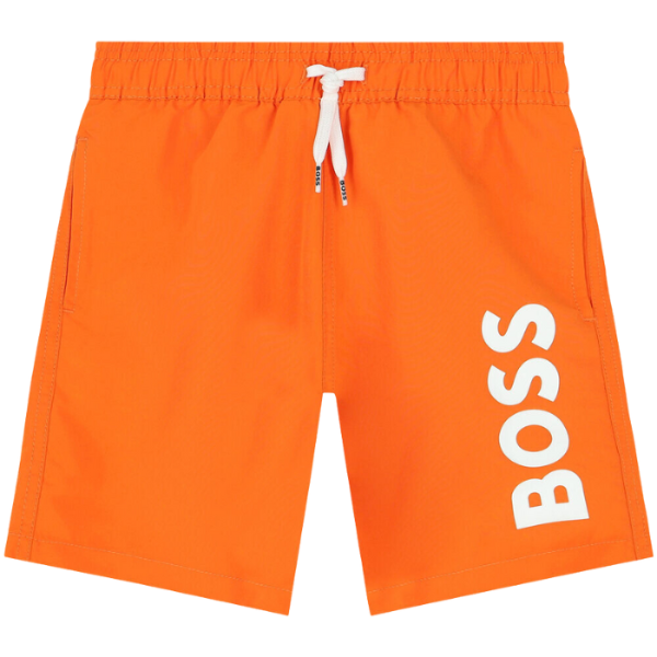 SHORTS BOSS INFANTIL J24846 NARANJA