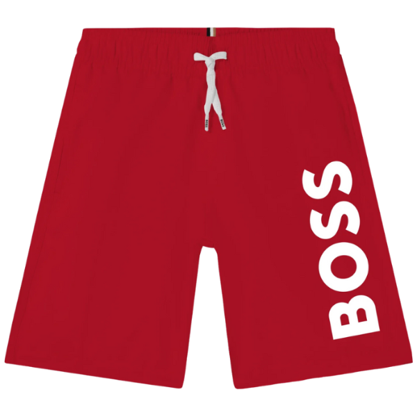 SHORTS BOSS INFANTIL J24846 ROJO