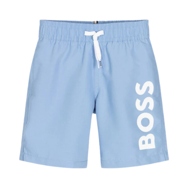 SHORTS BOSS INFANTIL J24846 CELESTE