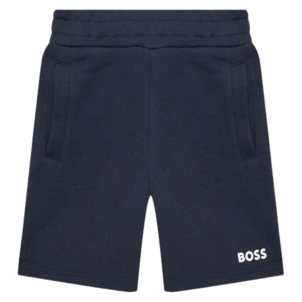 SHORT BOSS INFANTIL J24816 AZUL MARINO