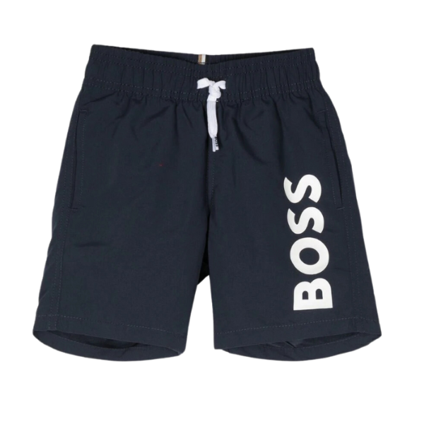 SHORT BOSS INFANTIL J04472 AZUL MARINO