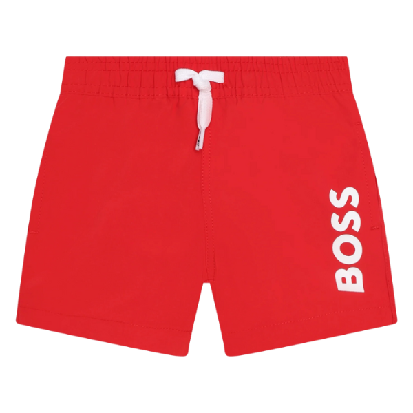 SHORT BOSS INFANTIL J04472 ROJO