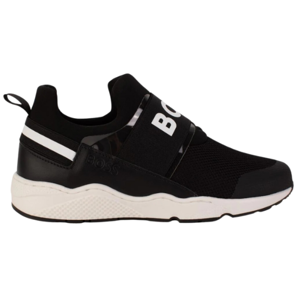 TENIS BOSS INFANTIL J29335 NEGRO