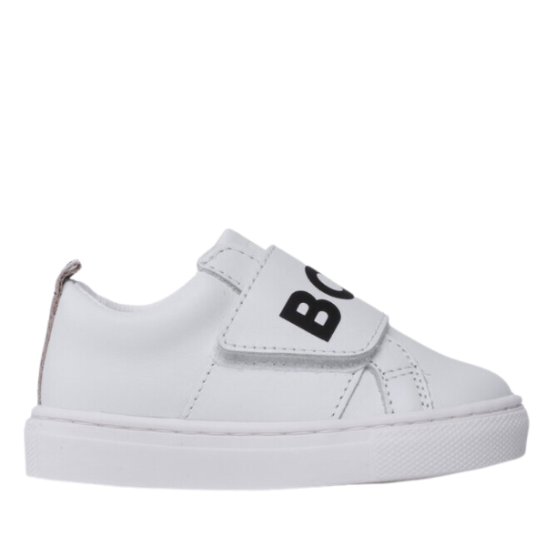 TENIS BOSS INFANTIL J09195 BLANCO