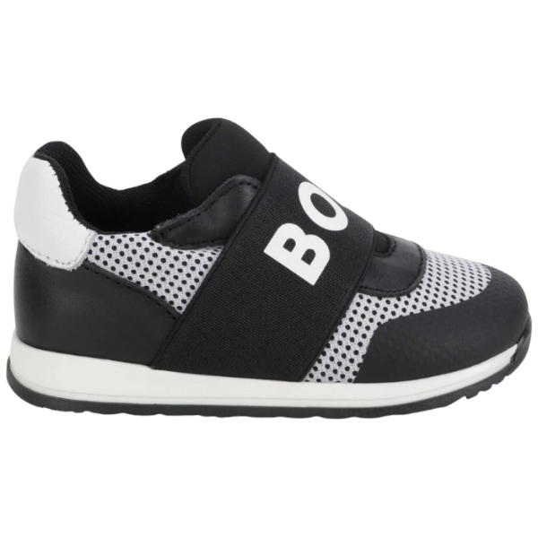 TENIS BOSS INFANTIL J09192 NEGRO