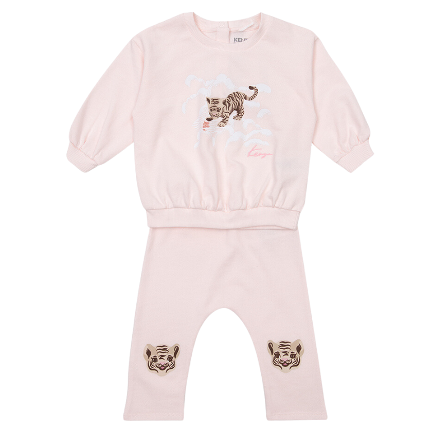 CONJUNTO KIDS KENZO K98096 ROSA