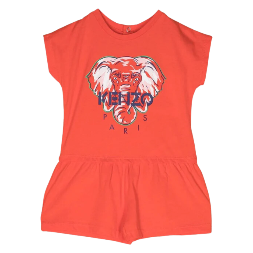 ENTERIZO KIDS KENZO K04222 NARANJA