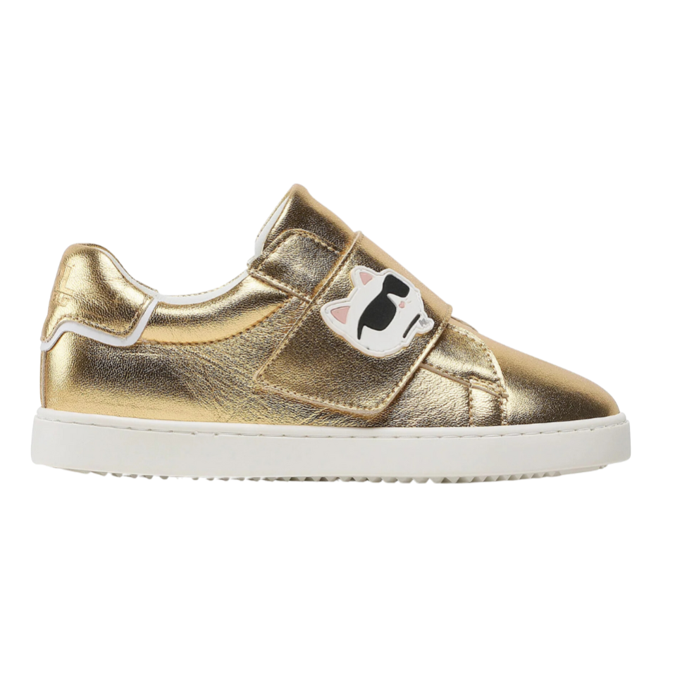 TENIS KARL LAGERFELD KIDS Z09005 DORADO