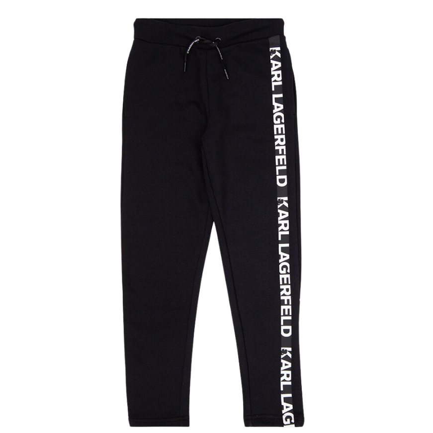 PANTALON KARL LAGERFELD KIDS Z24156 NEGRO