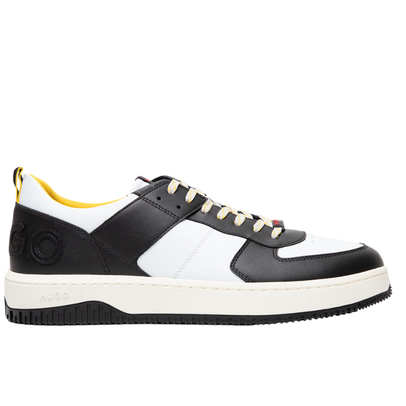 TENIS HUGO 50498484 BLANCO/NEGRO