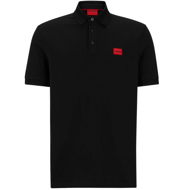 POLO HUGO 50490770 NEGRO