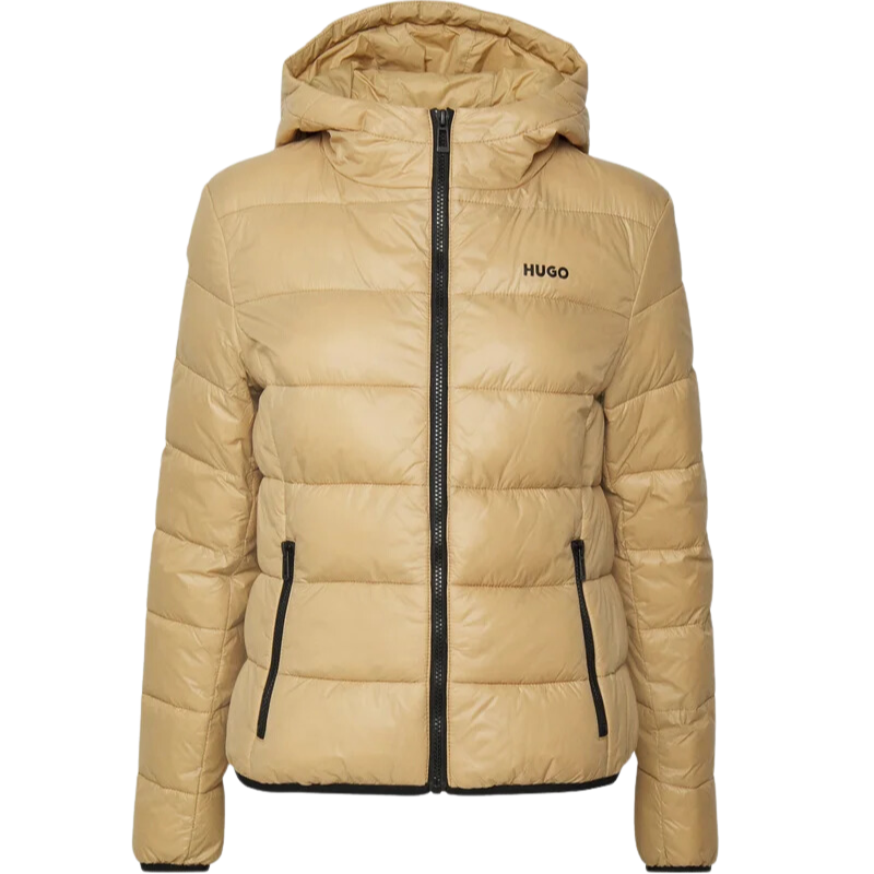 CHAQUETA HUGO FAMARA 50473676 BEIGE