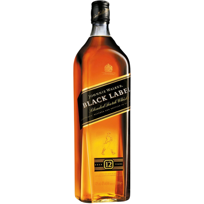 WHISKY JONNY WALKER BLACK LABEL S/C #1L