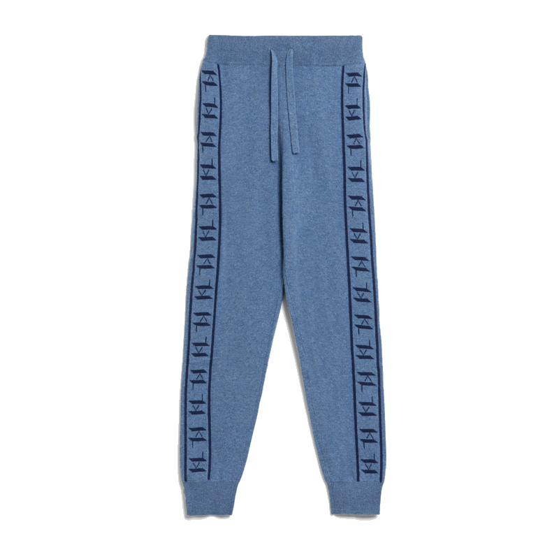 PANTALON KARL LAGERFELD 230W2184 AZUL MARINO MEDIO