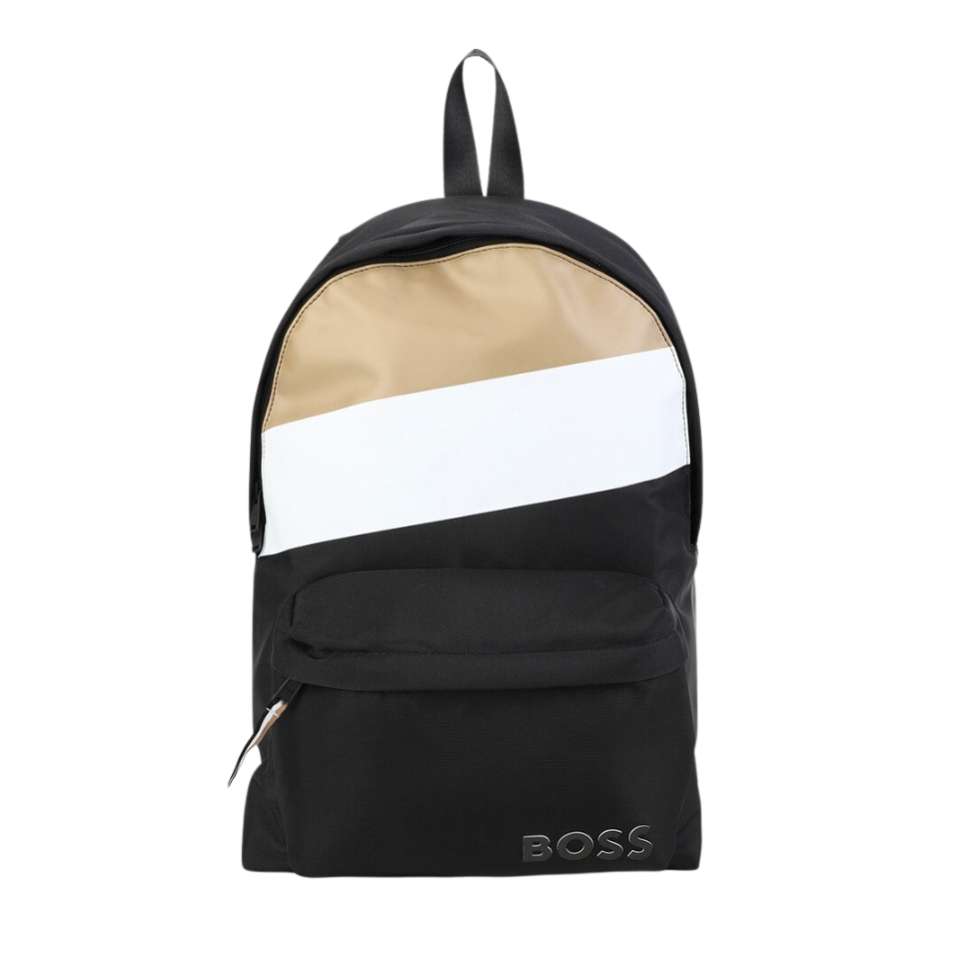 MOCHILA KIDS BOSS J20414 NEGRO