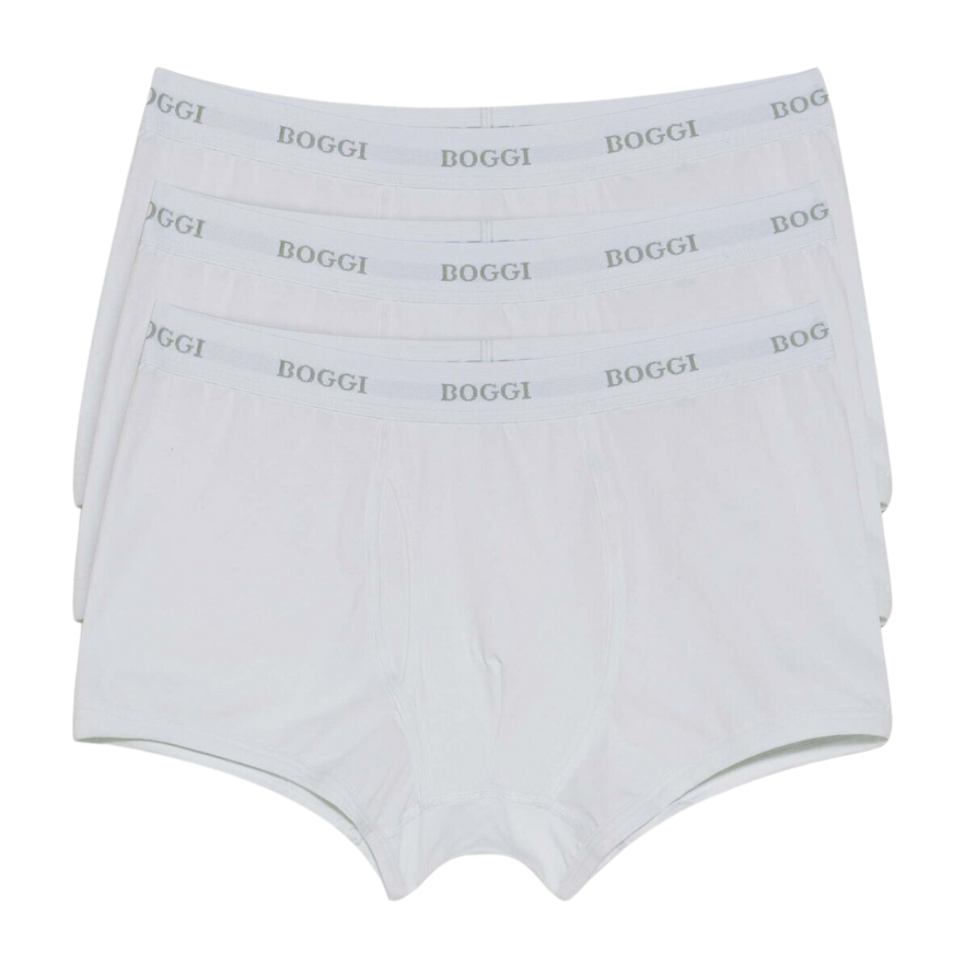 3 BOXER BOGGI BO21C002203 BLANCO