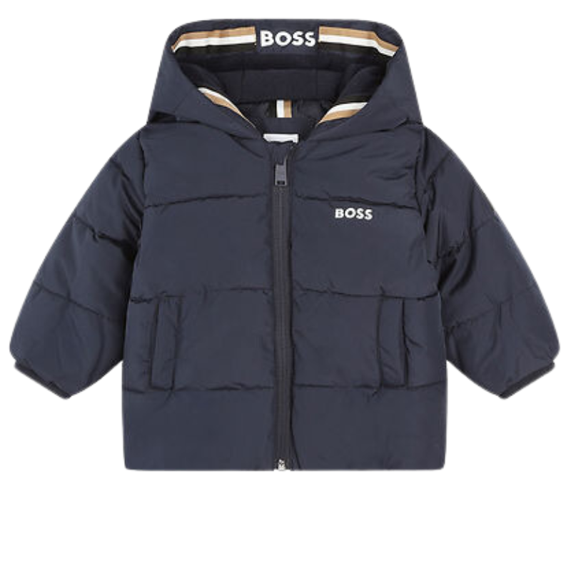 CHAQUETA BOSS KIDS J06271 AZUL MARINO