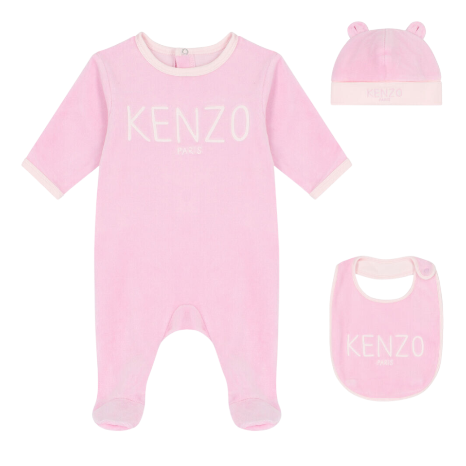 CONJUNTO KENZO KIDS K98143 ROSA