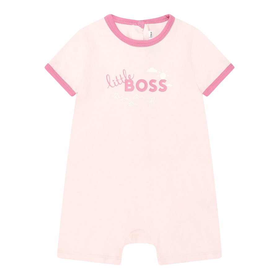 ENTERIZO BOSS KIDS J94334 ROSA