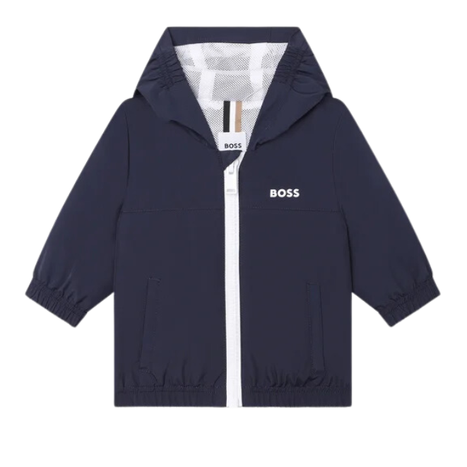 CHAQUETA BOSS KIDS J06260 AZUL MARINO