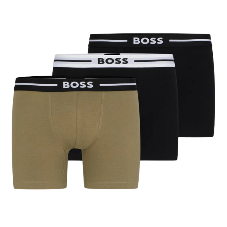 3 BOXER BOSS 50495474 NEGRO/CAQUI