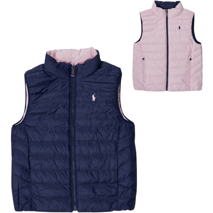 CHALECO RALPH LAUREN 322875513004 AZUL/ROSA