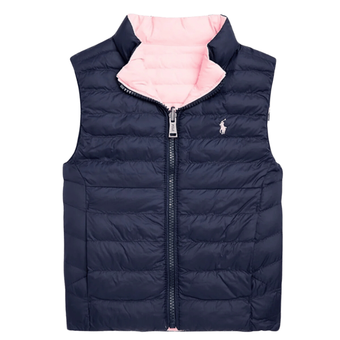 CHALECO RALPH LAUREN 321875513004 AZUL MARINO/ROSA