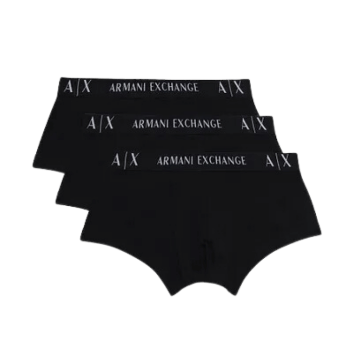 KIT 3 BOXER ARMANI EXCHANGE 957028CC282 NEGRO