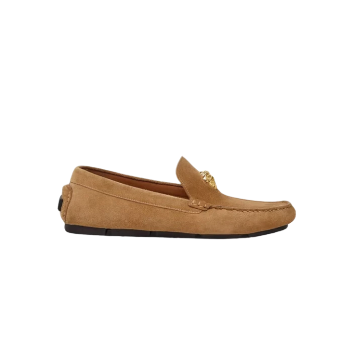 MOCASSIM VERSACE 1003701 CASTANHO CLARO