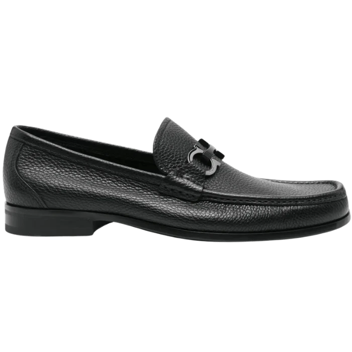 SALVATORE FERRAGAMO GRANDIOSO MOCASIM PRETO