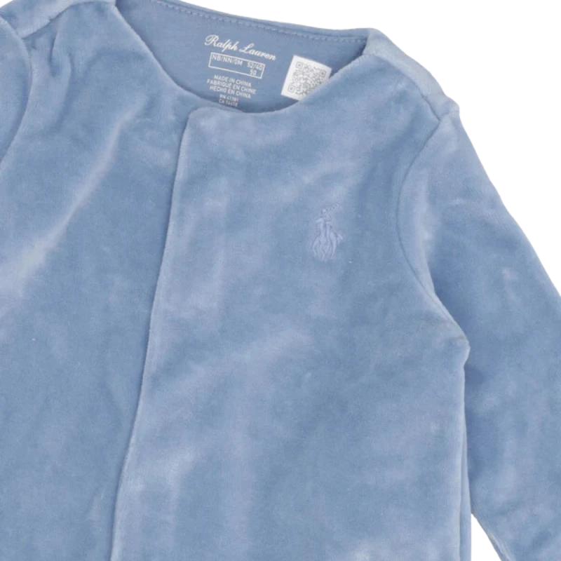 Macacão infantil Ralph Lauren 320876682004 azul