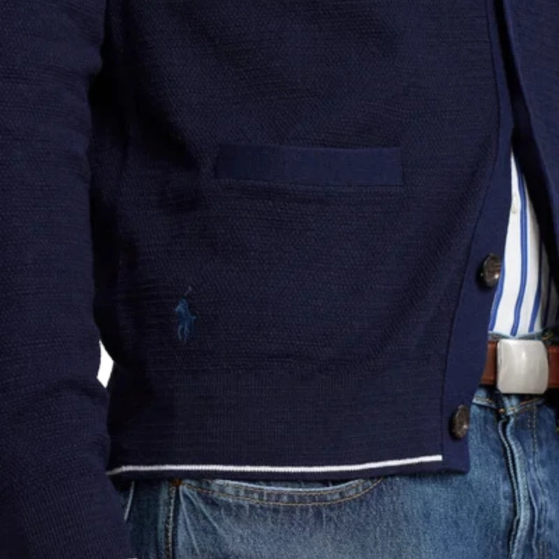 Cardigã Ralph Lauren 710909174002 Azul Marinho