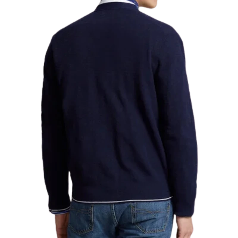 Cardigã Ralph Lauren 710909174002 Azul Marinho