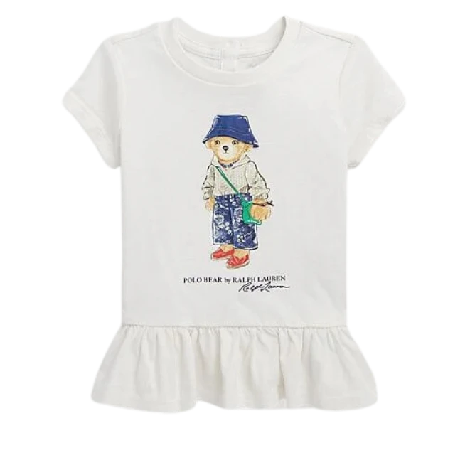 CAMISETA INFANTIL RALPH LAUREN 310915833001 BLANCO