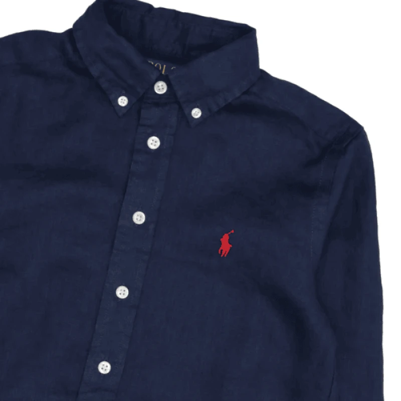 CAMISA RALPH LAUREN 323865270006 AZUL MARINO