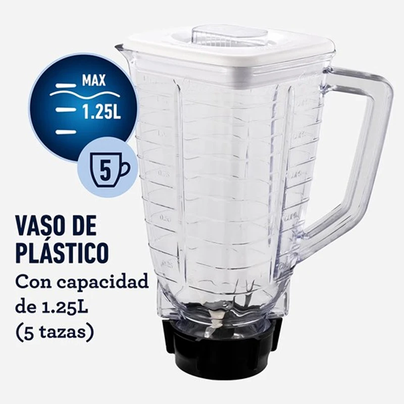 LICUADORA OSTER 004170-013 2 VEL VASO PLAST