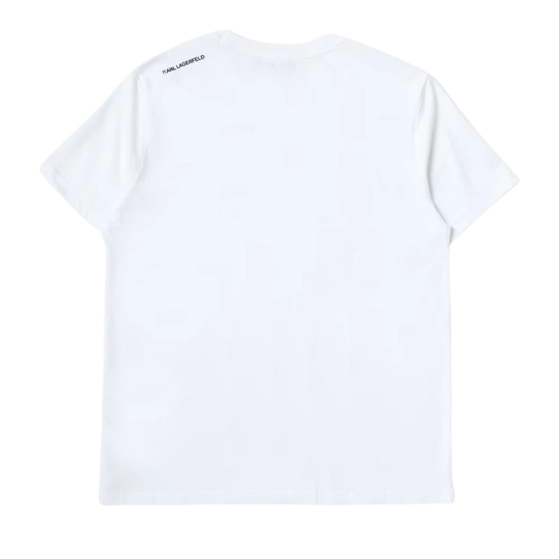 CAMISETA KARL LAGERFELD KIDS Z25413 BLANCO