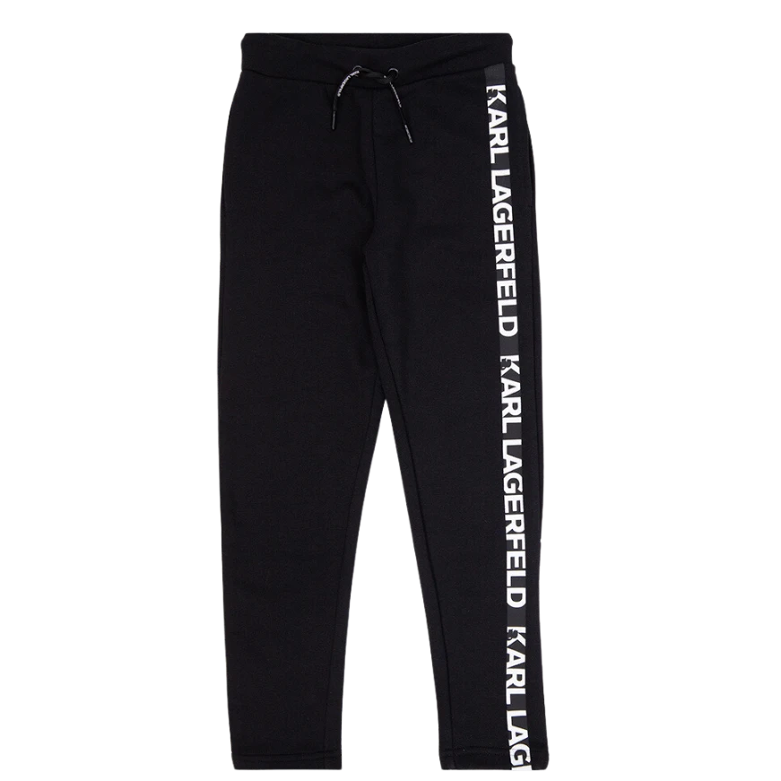 PANTALON KARL LAGERFELD KIDS Z24156 NEGRO