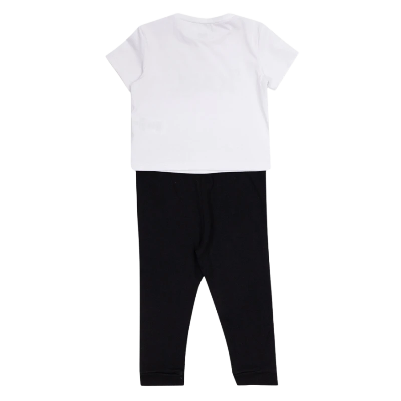 CONJUNTO KARL LAGERFELD KIDS Z98130 NEGRO/BLANCO