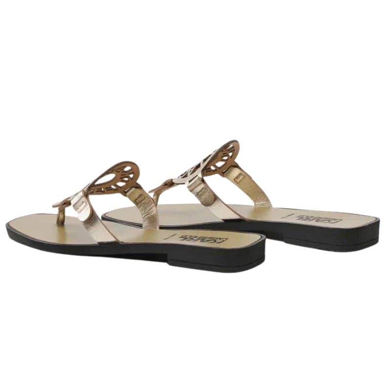 SANDALIA KARL LAGERFELD KL80408M DORADO