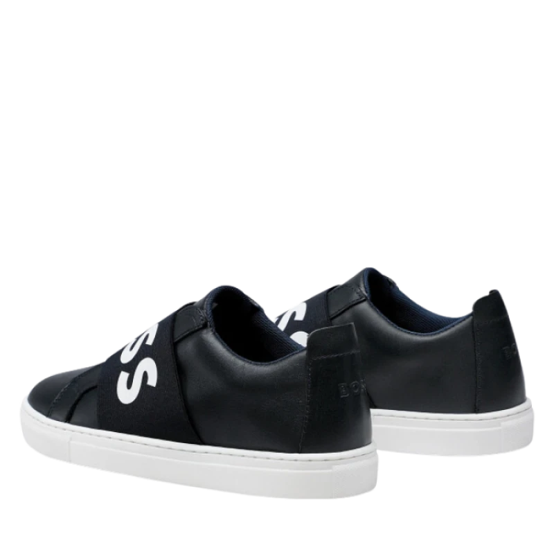 TENIS BOSS INFANTIL J29299 AZUL MARINO