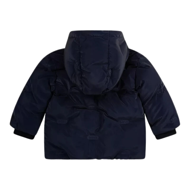 CHAQUETA BOSS INFANTIL J26483 AZUL MARINO