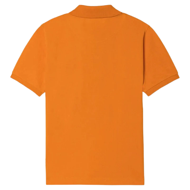 REMERA CON CUELLO BOSS INFANTIL J25M26 NARANJA